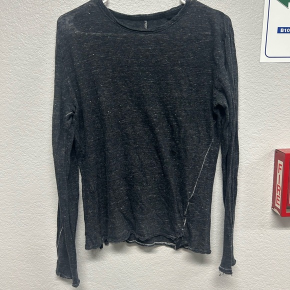 Rag & Bone Dark Gray Wool Blend Long Sleeve Top. Size S - Picture 5 of 8